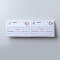 image displaying 30cm economy greeting card rack installed on a wall.
