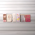 Image displaying 100cm single greeting card (0.5cm capacity) rack slatwall.